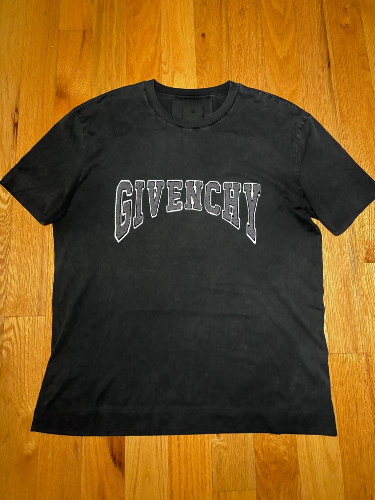 Givenchy 3d Logo Washed Tshirt